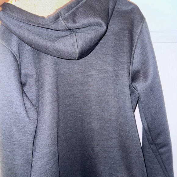 The North Face Men’s Campshire Full-Zip Sherpa Lined Hoodie – Charcoal Gray L - Picture 7 of 8